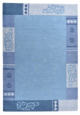 AMBADI TH-3082 BORDER BLUE