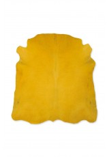 COWSKIN DYED YELLOW